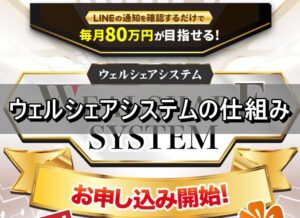 ウェルシェアシステムの仕組み